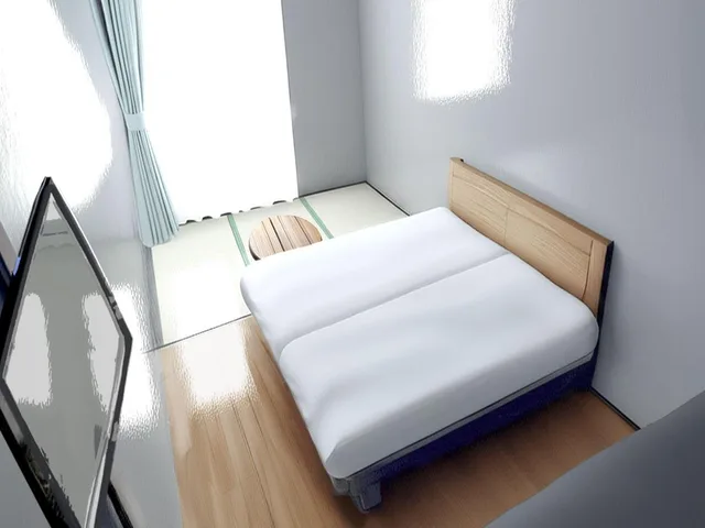 شقة سكنية بسريرين منفصلين بمطبخ مع دخول الصالة، The Breakfast Hotel Porto Ishigaki 4/10