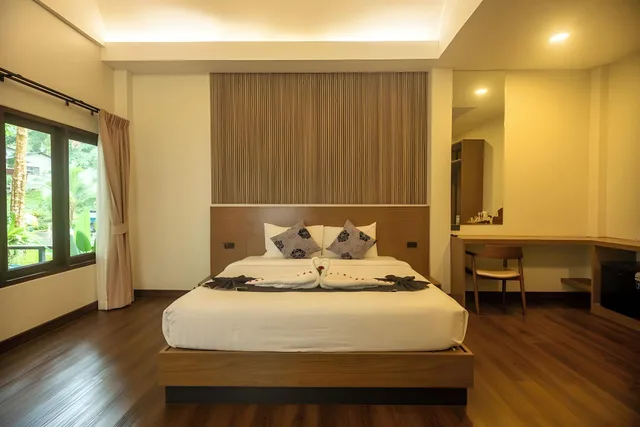 جناح ديلوكس بسرير كينج، The Vatika Resort and Spa 1/1