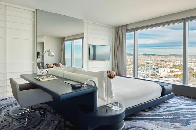 Suite, King Bed, Sea Front, Terrace، W Barcelona 5/6