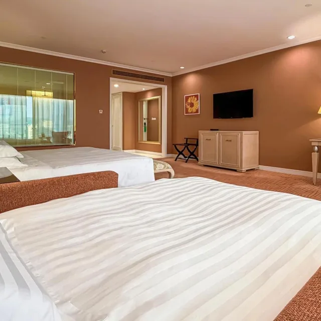 غرفة ديلوكس عائلية مع أريكة، Similan Hotel Zhuhai 4/10