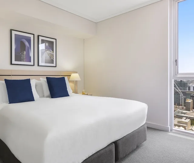 2 Bedrooms, Apartment, 2 King Beds, River View, Oaks Brisbane Festival Suites 1/1