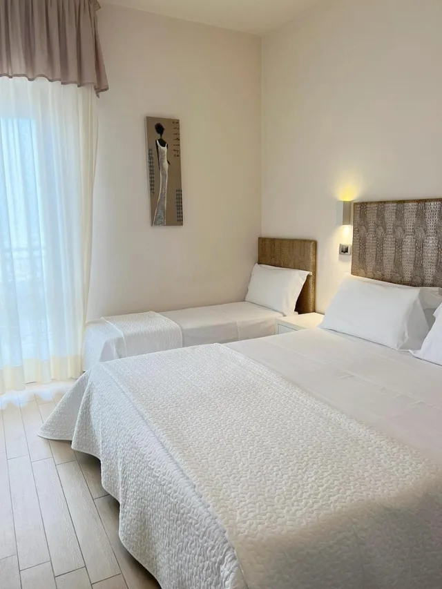 غرفة ثلاثية بإطلالة على البحر، Hotel Soraya 1/1