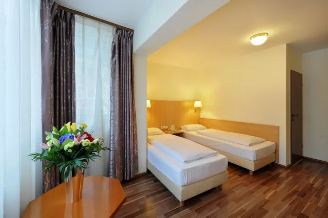 غرفة بزنس مفردة بسرير مزدوج، Bellevue Hotel 2/3