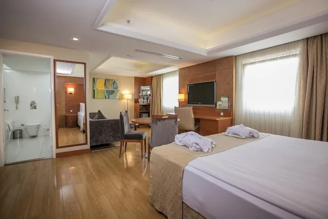 جناح بسرير كوين بغرفة نوم واحدة بمنطقة جلوس، Holiday Inn Istanbul City 2/9
