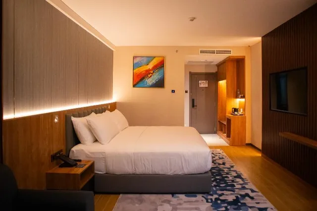 غرفة تنفيذية بسرير مزدوج، AGlow Hotel Harbor Bay Batam 1/1