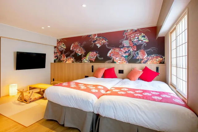 Deluxe, Twin Beds, Tatami, Hotel Claire Higasa 5/6