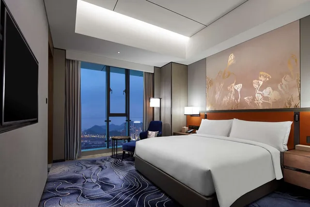 جناح بسرير كينج بغرفة نوم واحدة، Hilton Guiyang Hotel 1/3