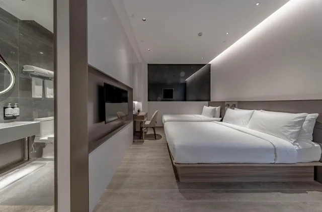 غرفة عائلية، Meichen Hotel 4/6