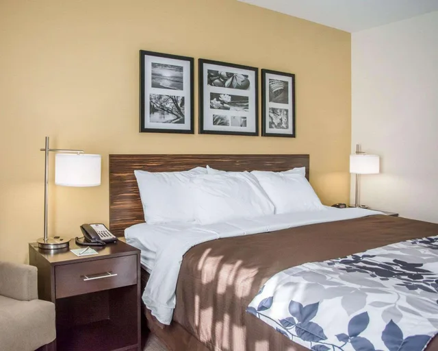 غرفة بسرير كينج، Sleep Inn & Suites Parkersburg - Marietta 1/1