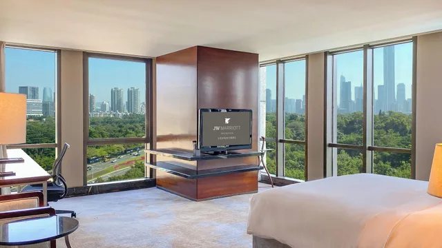 استوديو تنفيذي بسرير كينج، Jw Marriott Hotel Shenzhen 2/6