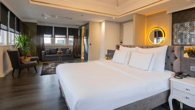 غرفة ديلوكس بسرير كوين بإطلالة، Loop Hotel Bosphorus Istanbul 1/1