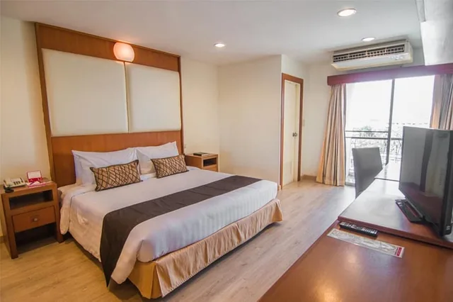 غرفة بسرير مزدوج بغرفة نوم واحدة، Pacific Park Hotel And Residence 2/3