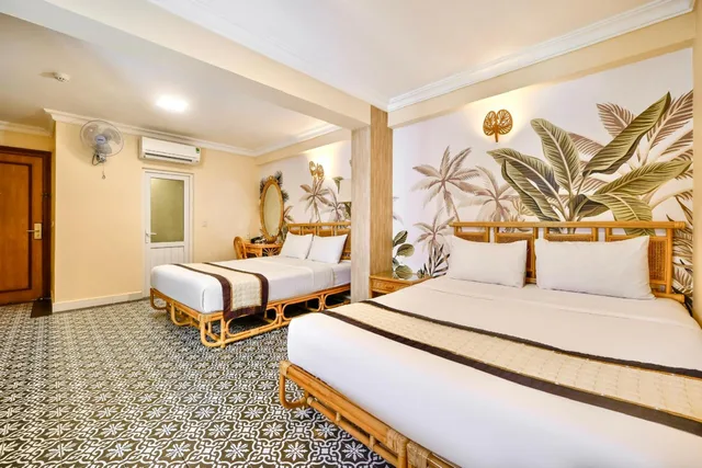 غرفة عائلية بسريرين كوين، Spring House Hotel 3/8