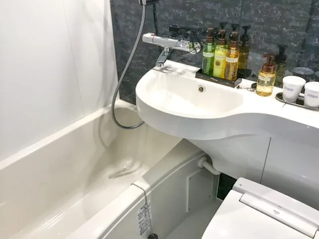 غرفة بسريرين منفصلين للمدخنين، Hotel Livemax Chiba-Chuo Ekimae 3/3