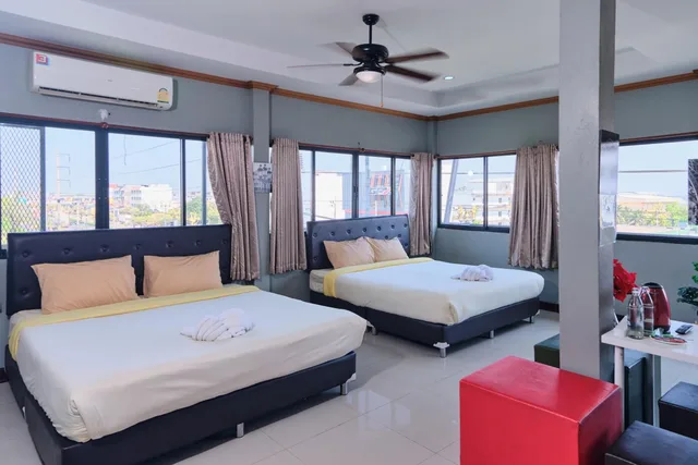 غرفة ديلوكس عائلية، Bkk39 Airport hotel 6/10