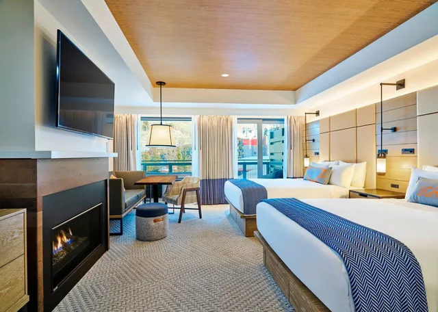 غرفة فاخرة بسرير كوين، Limelight Hotel Snowmass 1/2