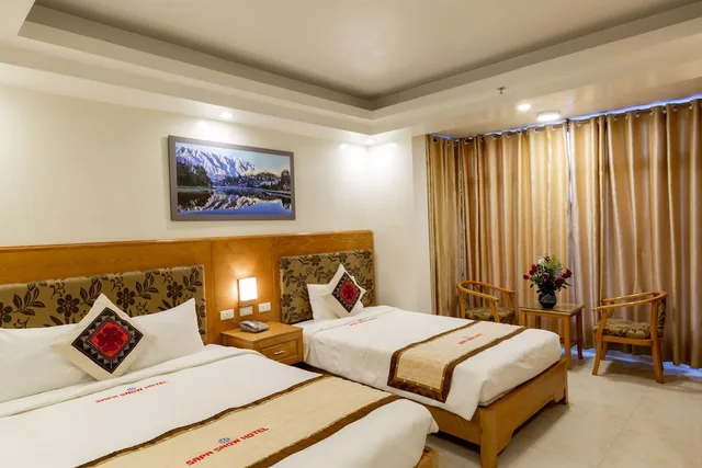 غرفة ديلوكس بسريرين كوين، Sapa Snow Hotel 4/10