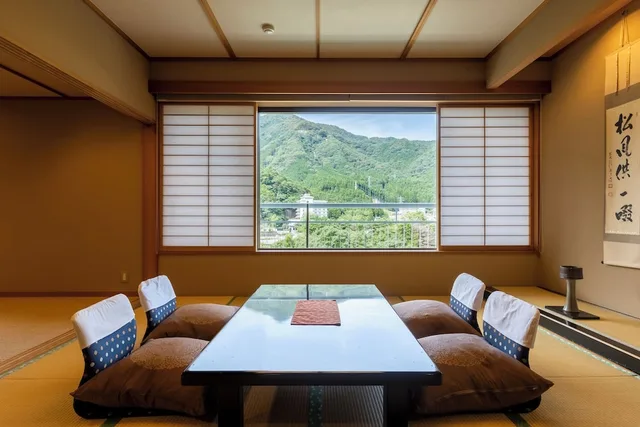 غرفة كلوب بسريرين منفصلين وفرشتي فوتون، Kinugawa Onsen Nikko Kinugawa Hotel Mikazuki 8/8