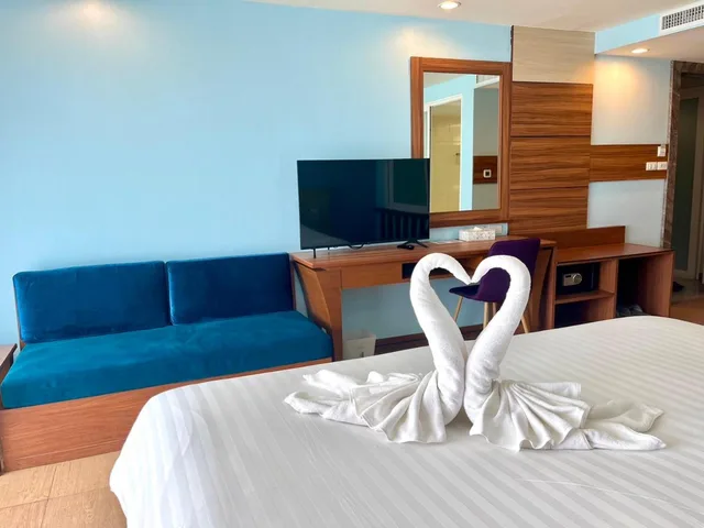 غرفة ديلوكس بسرير كينج، Saisawan Beach Resort 6/9