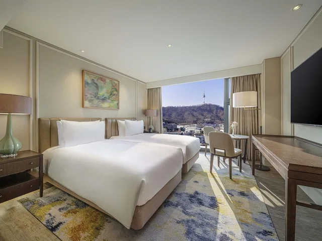 غرفة تنفيذية بسريرين منفصلين، The Ambassador Seoul - A Pullman Hotel 3/7