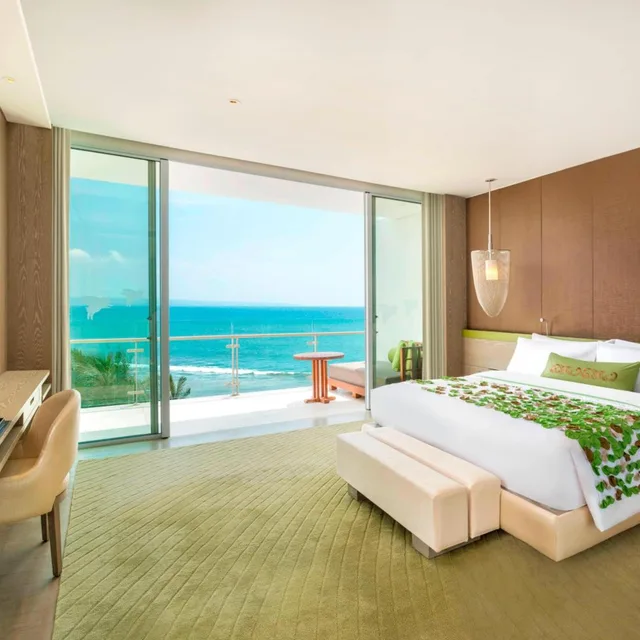1 Bedroom, Marvelous, Suite, King Bed, Ocean View, Balcony, Top Floor، W Bali Seminyak 1/4