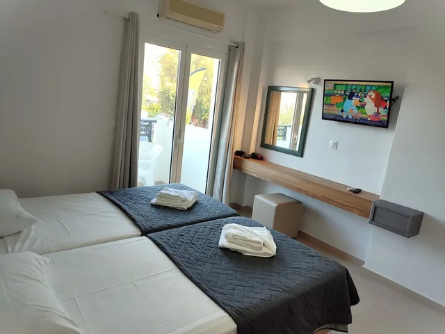 غرفة ديلوكس بسرير مزدوج، Kostas Apartments 4/10