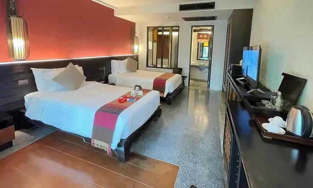 غرفة ديلوكس بسريرين منفصلين، De Lanna Hotel 2/9