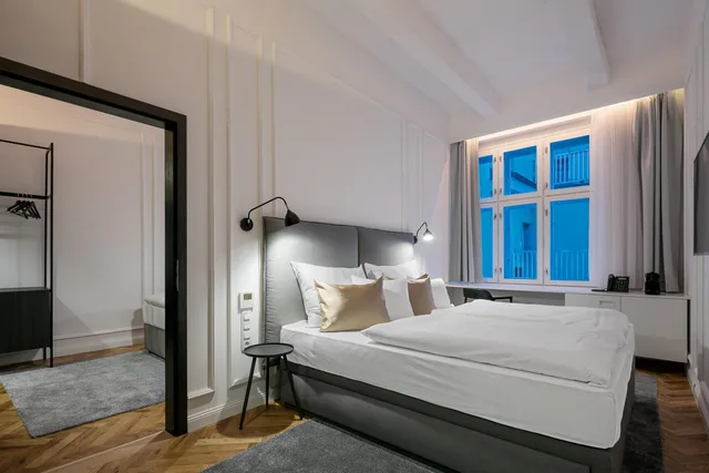 جناح سوبيريور بسرير كينج، Pytloun Boutique Hotel Prague 1/7