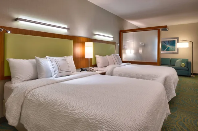 استوديو بسريرين كوين مع أريكة، Spring Hill Suites By Marriott Coeur D Alene 2/4
