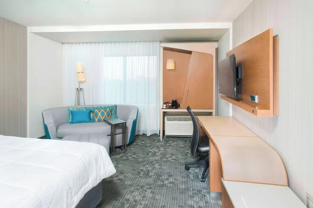 غرفة بسرير مزدوج، Courtyard Redwood City 4/10