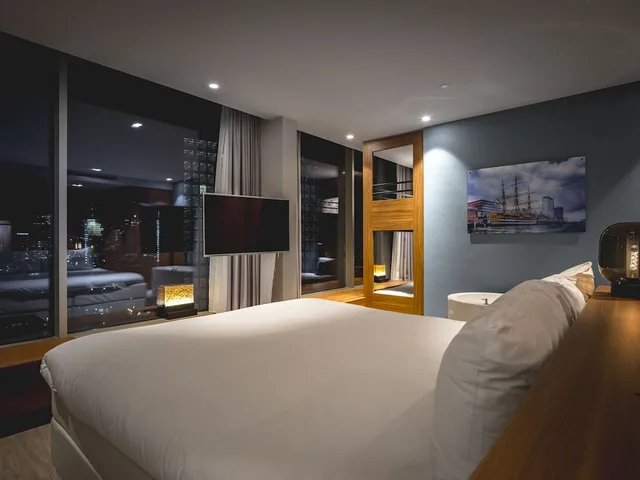 غرفة عائلية بسرير كينج وسرير بطابقين، Van der Valk Hotel Amsterdam Zuidas 10/10