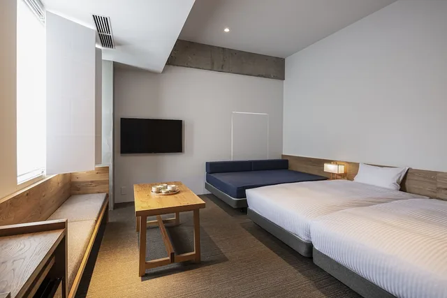 غرفة سوبيريور بسريرين منفصلين، TSUGU Kyoto Sanjo by THE SHARE HOTELS 2/5