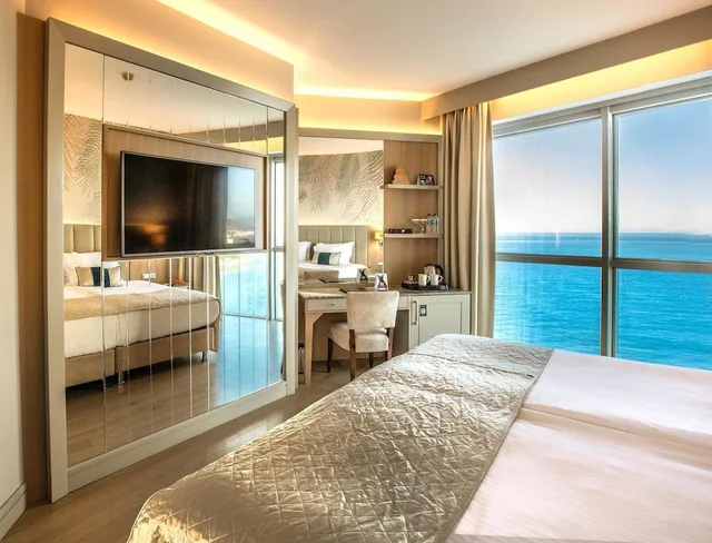 غرفة اقتصادية بسرير فردي بإطلالة على البحر، Charisma de Luxe Hotel 2/2