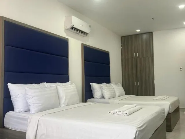 غرفة عائلية بسريرين كوين بإطلالة على المدينة، White Diamond Hotel - Airport 3/4