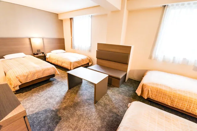 غرفة قياسية رباعية، Reisenkaku Hotel Ekimae 1/1