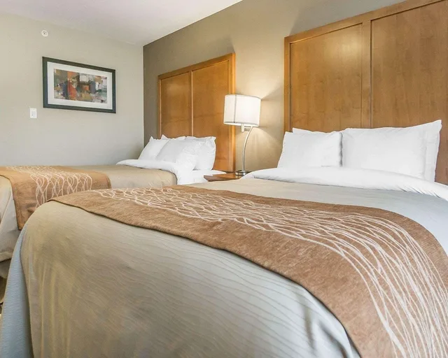 غرفة قياسية بسريرين كوين، Comfort Inn & Suites Edmonton International Airport 2/4