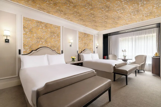 غرفة ديلوكس بسريرين مزدوجين، Fairmont Windsor Park 3/4