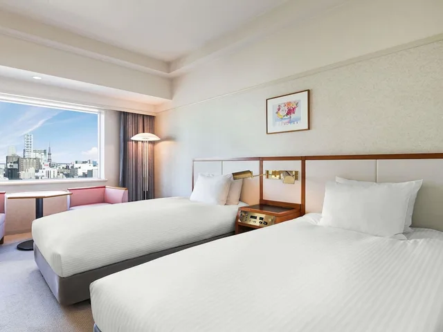 Classic, Twin Beds, City Side, Sofa، Grand Mercure Sapporo Odori Park 3/6
