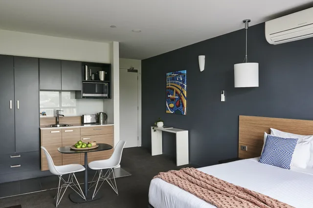استوديو، Oaks Vue Suites Geelong 5/10