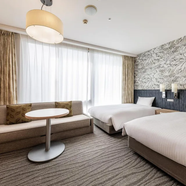 Comfort, Twin Beds, Nishitetsu Resort Inn Naha 2/6