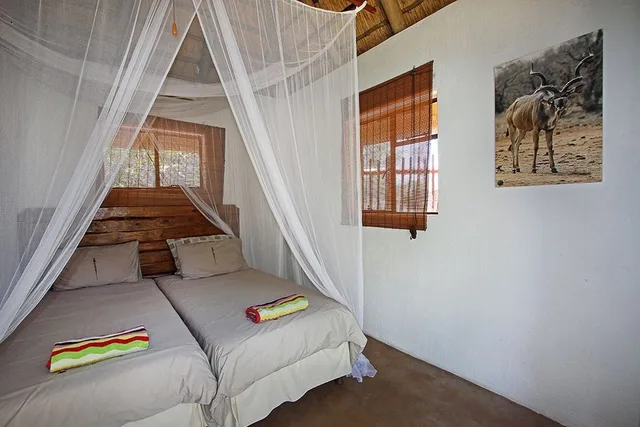2 Bedrooms, Kudu, Comfort, Cabin, 4 Beds، Normann Safari Bush Lodge 2/3
