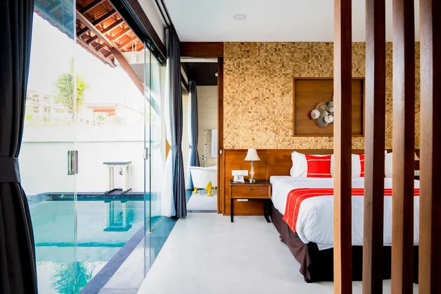 فيلا فاخرة بسرير كينج بغرفة نوم واحدة، Del Cielo Villa Seminyak 6/10