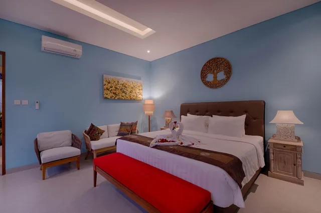 فيلا بسرير كينج بغرفة نوم واحدة بمسبح خاص، Canggu Villa By Sanga Sanga Hospitality 1/2