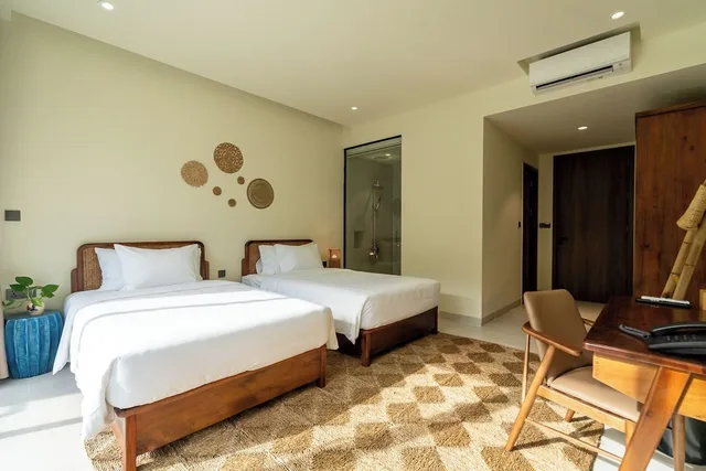 غرفة سوبيريور بسريرين منفصلين بإطلالة على الحديقة، Coco Island Retreat Phu Quoc 3/5