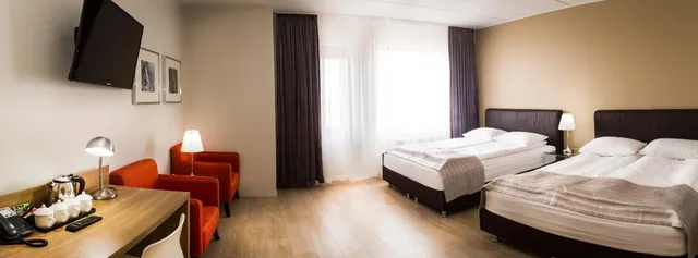 غرفة عائلية بسريرين كوين، Aurora Hotel At Reykjavik-Keflavik Airport Terminal Kef 2/2