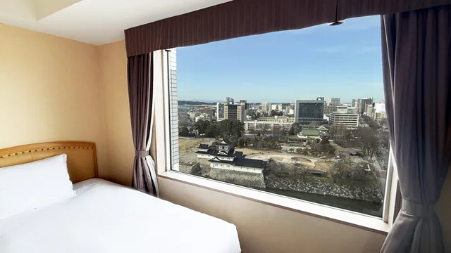 Premium, 2 Double Beds, Tokyo Castle View، Ana Crowne Plaza Hotel Toyama 4/7