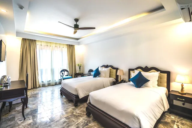 غرفة ديلوكس بسريرين منفصلين، Hoi An Central Hotel 2/5