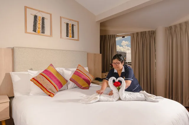 غرفة ثلاثية بسرير مزدوج وسرير بطابقين، Torre Dorada 6/10
