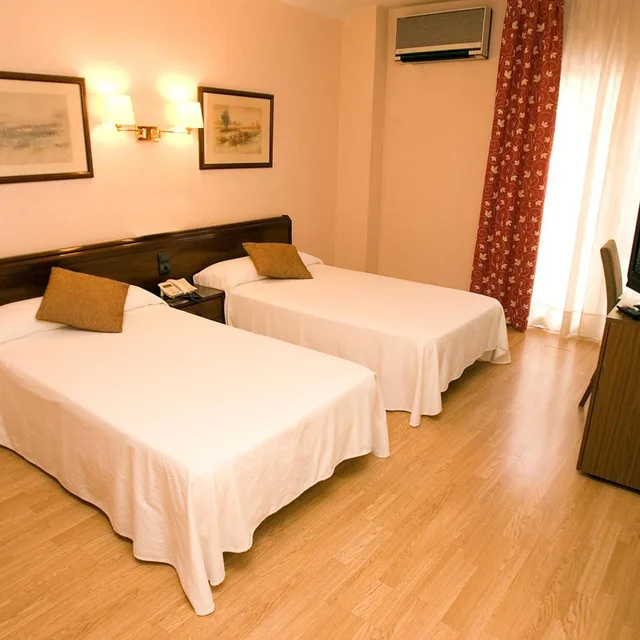 غرفة بسرير مزدوج أو سريرين منفصلين، Hotel Vernisa 3/10