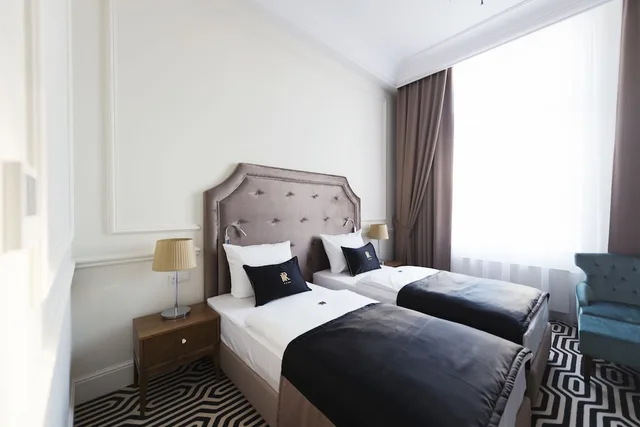 غرفة بريميير بسريرين منفصلين، Royal Hotel and Spa 3/4